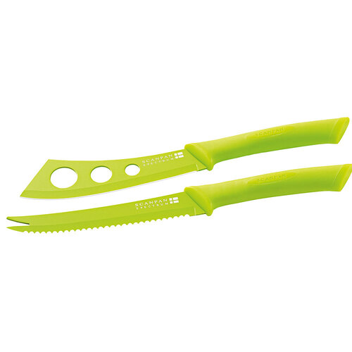Scanpan Green Cheese Knife Set