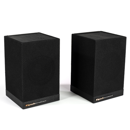 2pc Klipsch Surround 3 EUA Speakers Black