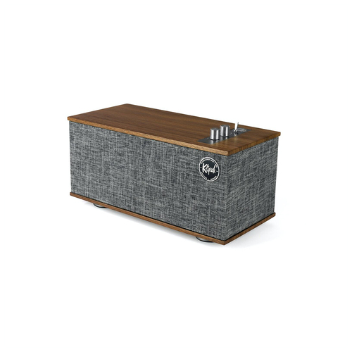Klipsch The One II Tabletop Shelf Stereo Speaker Wireless/Bluetooth Walnut