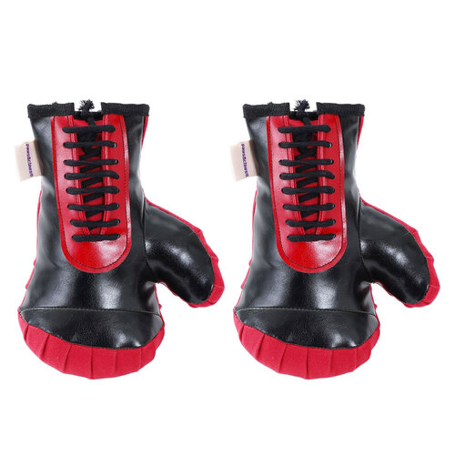 2PK Paws & Claws Boxing Glove Oxford Toy 22X15X9cm Red