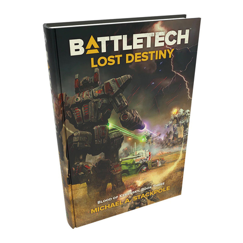 Catalyst Game Labs Battletech Lost Destiny Premium Story Book Hardback