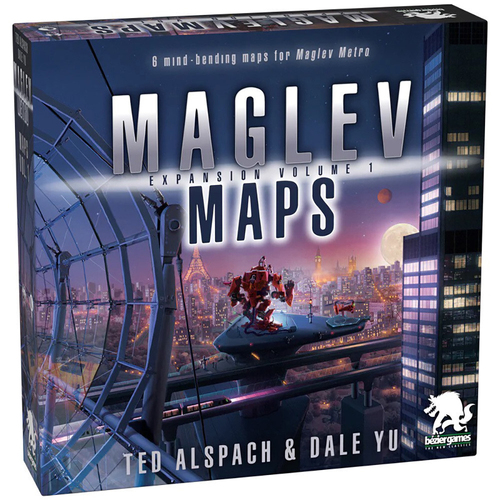 Bezier Games Maglev Maps Volume 1 Kids Board Game 8y+