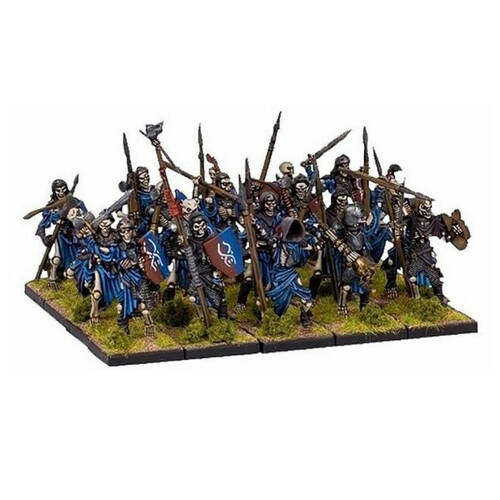 Mantic Games Kings Of War Undead Skeleton Regiment Miniature Toy