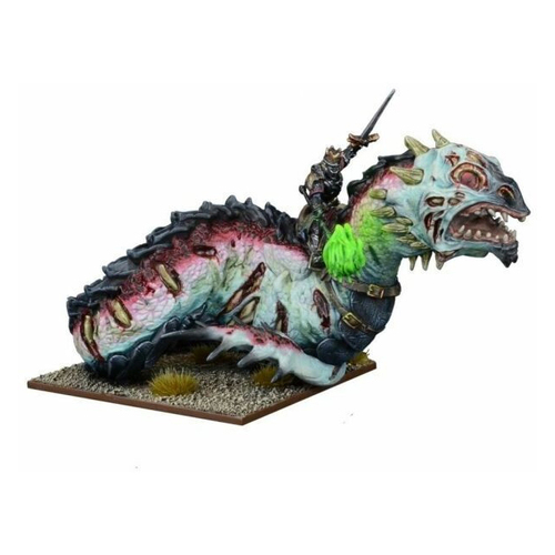 Mantic Games Kings Of War Undead Revenant King On Undead Wyrm Miniature Toy