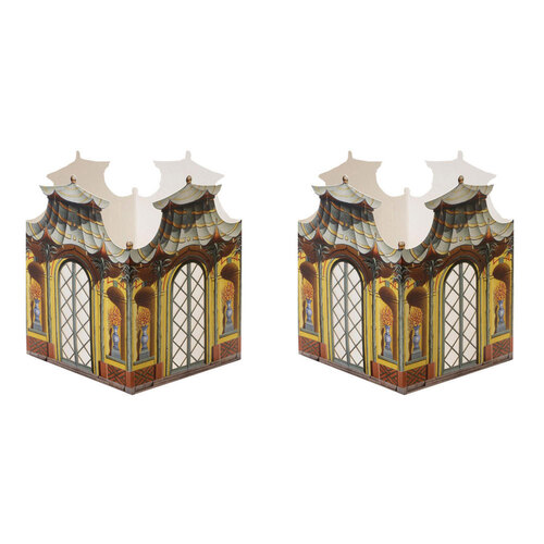 2PK Christian Lacroix AW Paper Table Lantern #3 The Tea House 21cm