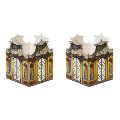 2PK Christian Lacroix AW Paper Table Lantern #3 The Tea House 21cm