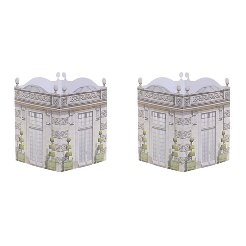 2PK Christian Lacroix AW Paper Table Lantern Le Pavillon 21cm