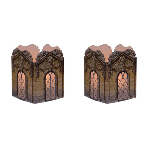 2PK Christian Lacroix AW Paper Table Lantern The Grotto 21cm