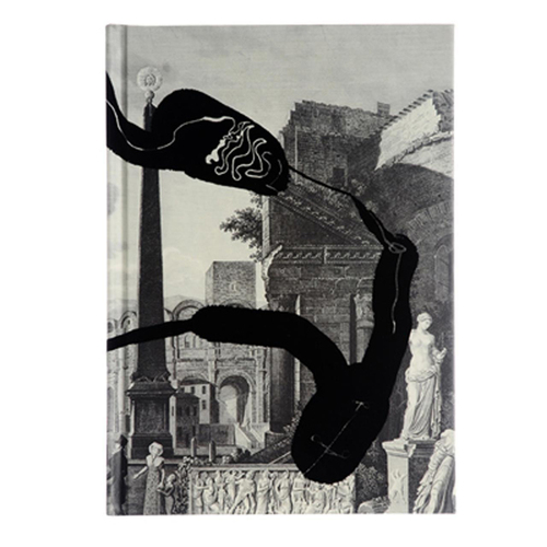 Christian Lacroix Arles Flocked B5 Journal/Notebook Black