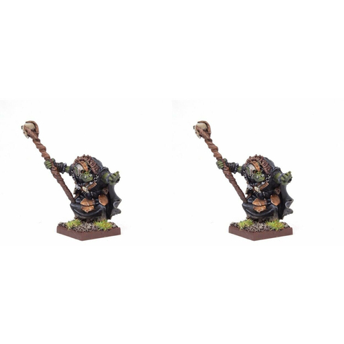 2PK Mantic Games Kings Of War Orc Godspeaker Miniature Toy
