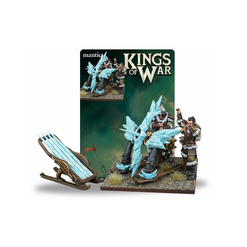 Mantic Games Kings Of War Northern Alliance Ice Kin Bolt Thrower Toy