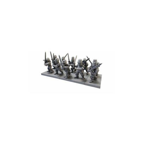 Mantic Games Kings Of War Halfling Stalwarts Battlegroup RPG Miniature Set