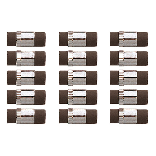 3x 5pc Cross 0.5mm Eraser Replacement For Mechanical Pencils - Grey
