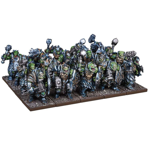 Mantic Games Kings Of War Riftforged Orc Regiment Miniature Toy