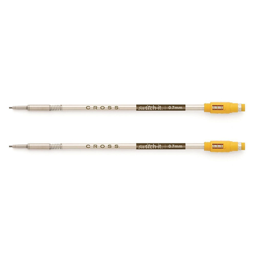 2PK Cross Switch-It Ball Point Pen to 0.7mm Pencil Converter