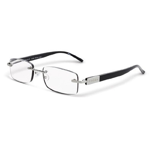 Cross Auden Rimless Reader Eye Glasses +3:00 Black