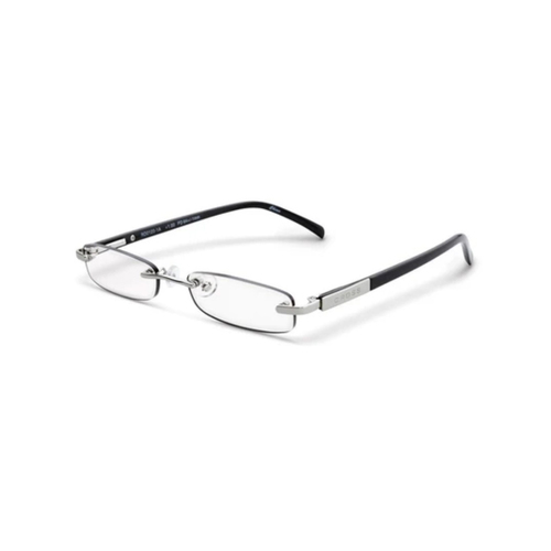 Cross Dickens Rimless Reader Eye Glasses +3:00 Silver/Black