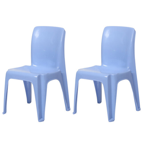 2x Tuff Play 38x53cm Tinker Chair Kids 2-6y - Bubblegum Purple