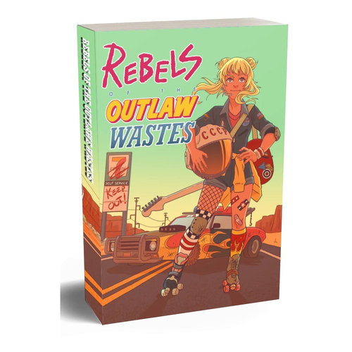 Nerdy Pup Games Rebels of the Outlaw Wastes Tabletop RPG Game Book 14y+