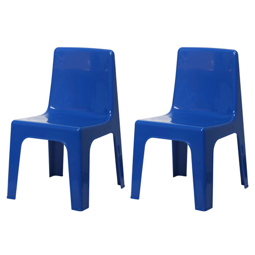 2x Tuff Play 56cm Tuff Chair Kids Furniture Seat 2-6y - Officer Blue