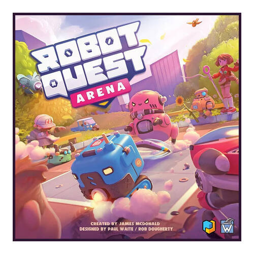 Wise Wizard Games Robot Quest Arena Board Game 12y+