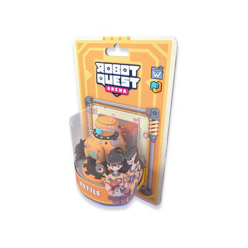 Wise Wizard Games Robot Quest Arena Kettle Robot Figure Expansion 12y+
