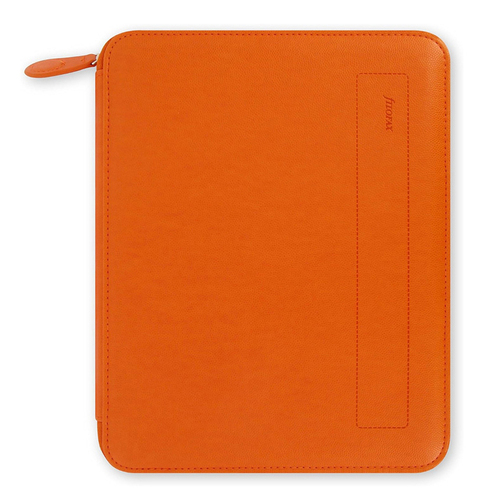 Filofax A5 Penny Bridge Zipped Folio Personal Organiser Tangerine