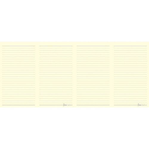 2x Filofax 64-Pages Slim Thin Ruled Notebook Writing Paper