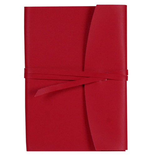 Lantern Studios A4 Wrap Journal/Notebook Stationery - Red