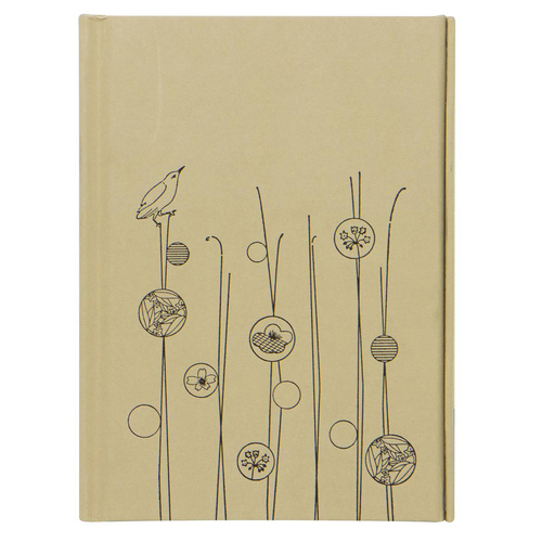 Lantern Studios A6 Journal/Notebook Hardcover - Magnetic Taupe/Wree