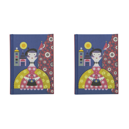 2PK Lantern Studios Ellen G A6 Journal/Notebook Hardcover - French Lady