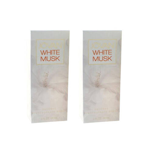 2PK Jovan White Musk 96ml EDC Eau De Cologne Spray For Women