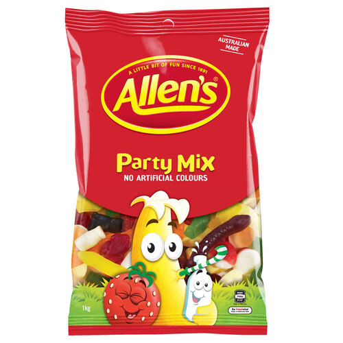 Allen's 1.3kg Party Mix Lolly Bag