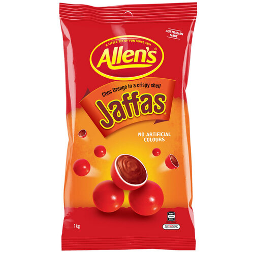 Allen's 1kg Jaffas Bag