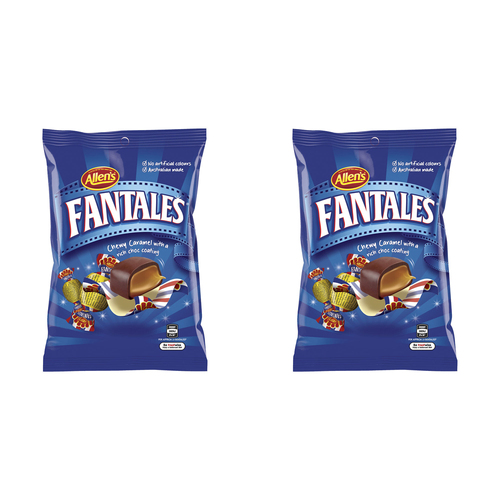2PK Allen's 1kg Fantales Lolly Bag