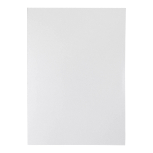 20pc Marbig A4 File Gloss Presentation Folder - White