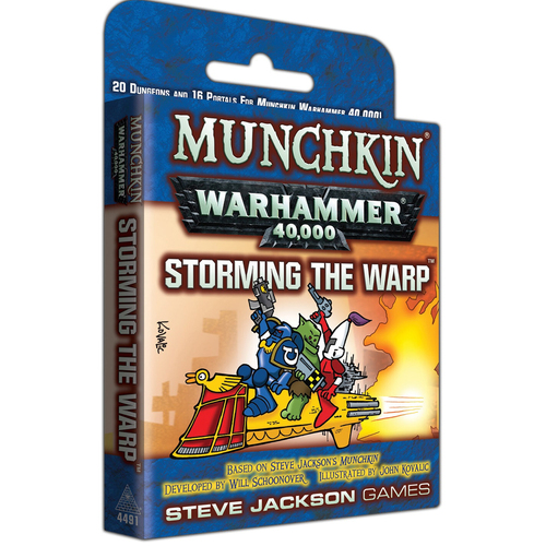 Steve Jackson Games Munchkin Warhammer 40k Storming The Warp Board Game