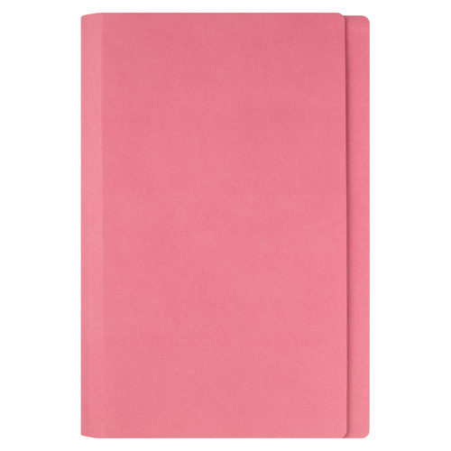 100pc Marbig Foolscap File 170gsm Manilla Folder - Pink