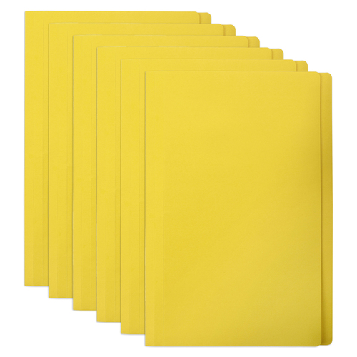 40pc Marbig Foolscap Manilla Folder Document Holder - Yellow