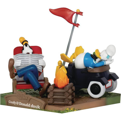 Beast Kingdom D Stage Disney Campsites Series Goofy & Donald Duck