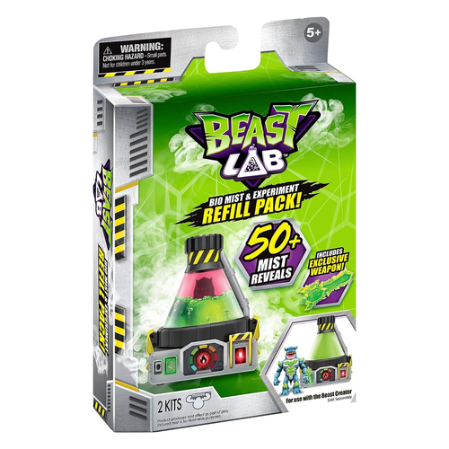 Beast Lab Bio Mist And Experiment Refill Set Kids/Childrens Toy 5y+