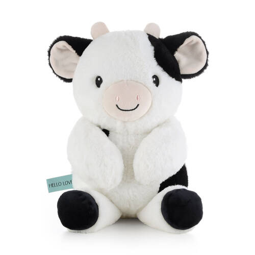 The Peanutshell Cow Plush Stuffed Animal Toy - Clover 0y+