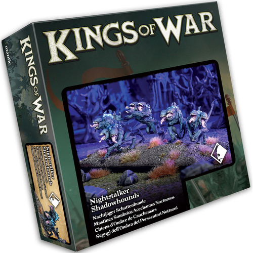 Mantic Games Kings of War Shadowhound Troop Miniature Toy