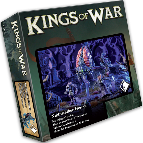 Mantic Games Kings of War Nightstalker Heroes Miniature Toy