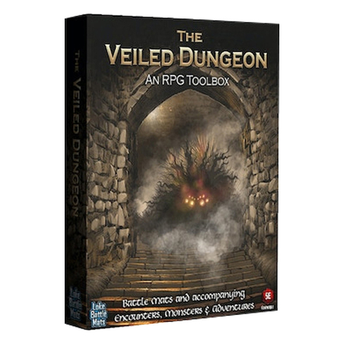 Loke Battlemats Toolbox The Veiled Dungeon Roleplaying Game Set