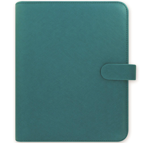 Filofax Saffiano Personal Organiser Stationery - Aquamarine