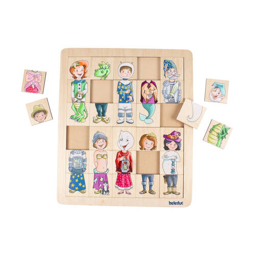 Beleduc Match & Mix Fantasy Puzzle Creative Play Kids/Children - 3y+