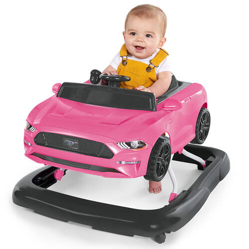 Bright Starts Ford Mustang Walker Pink