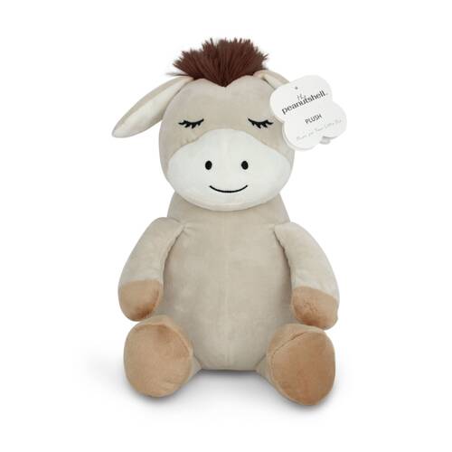 The Peanutshell Forest Dreams Donkey Plush Childrens Toy 100% Cotton Pink