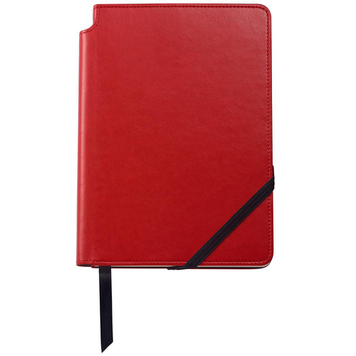 Cross A5 Lined Writing Journal w/ Leatherette Cover - Red